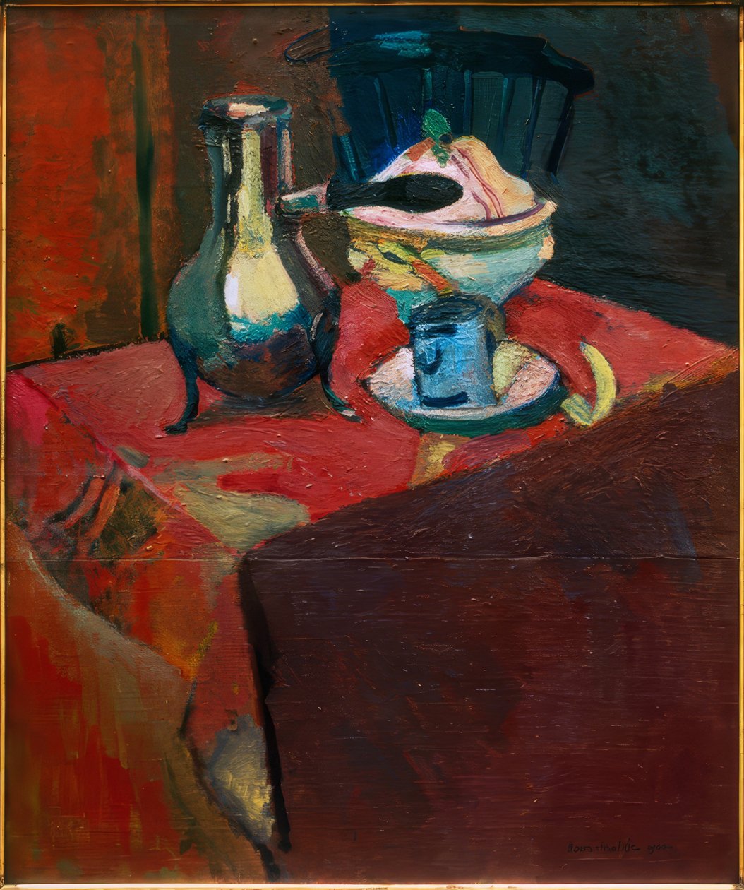 La vaisselle sur la table - Henri Matisse