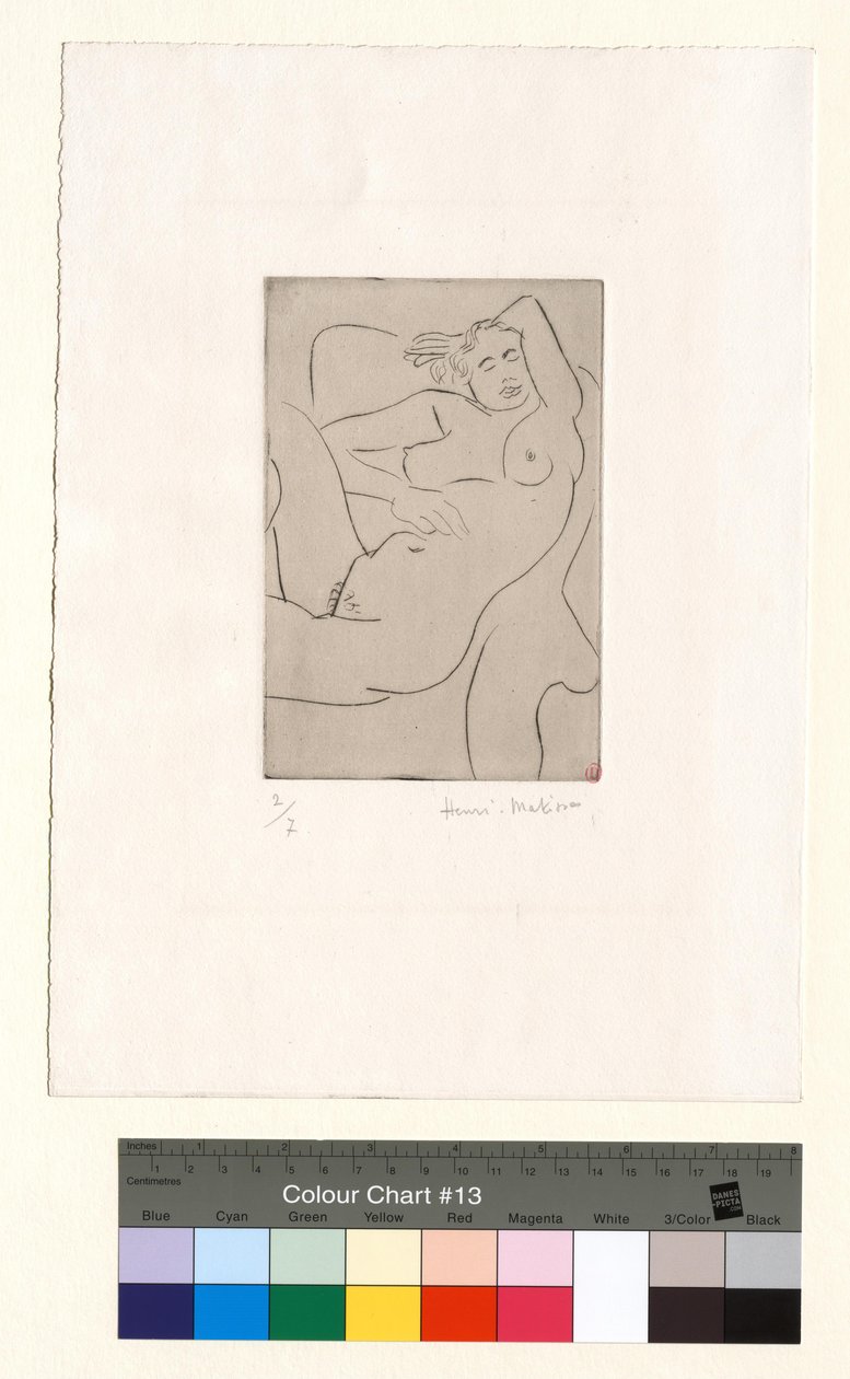 Figure endormie - Henri Matisse