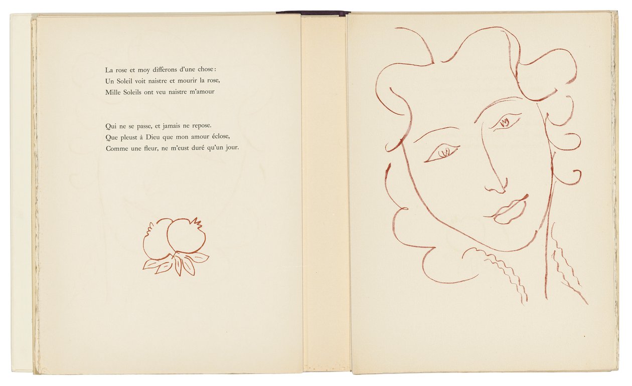 Florilège des Amours de Ronsard - Henri Matisse
