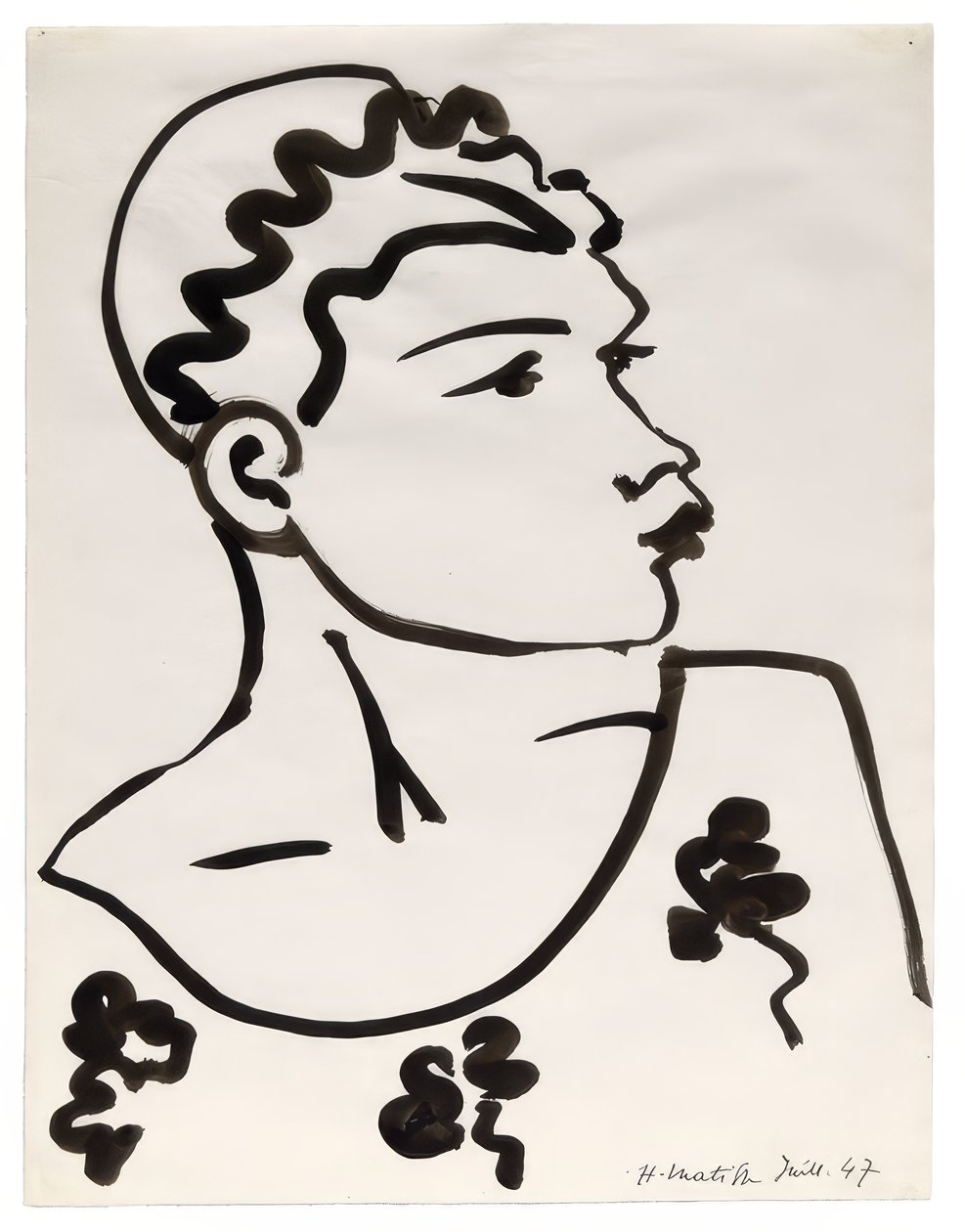 Tête - Henri Matisse