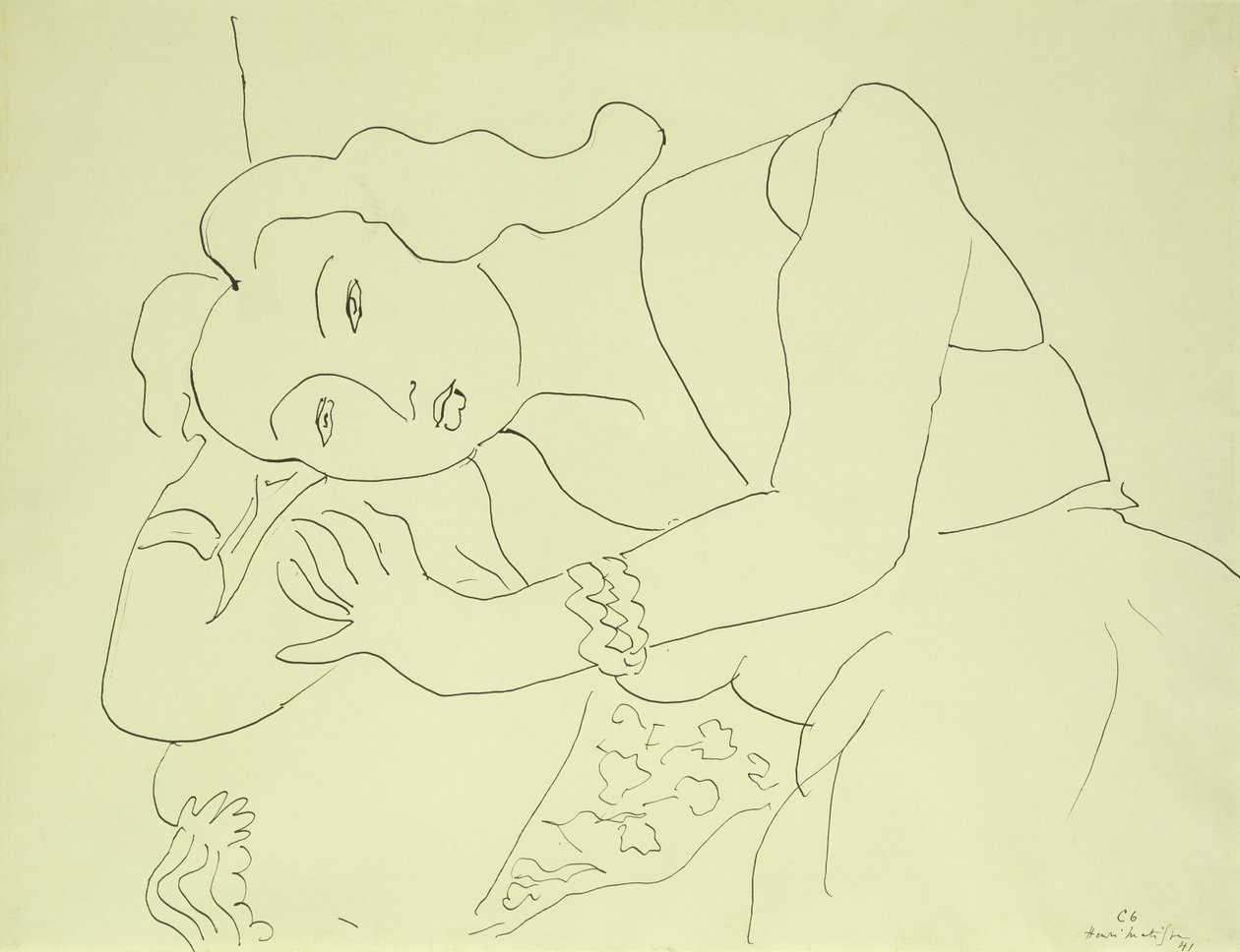 Tête de femme - Henri Matisse