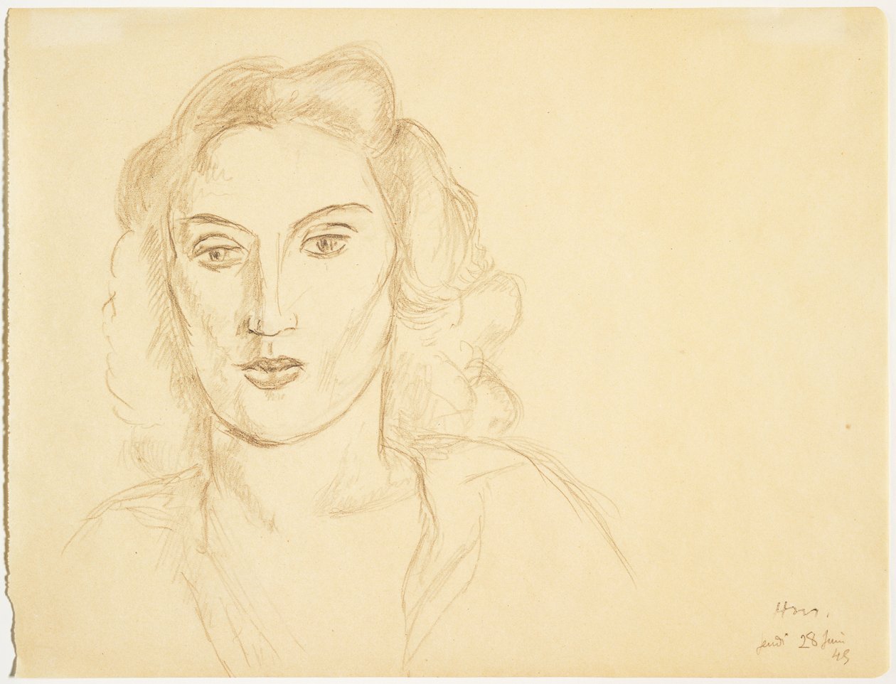 Tête de femme - Henri Matisse