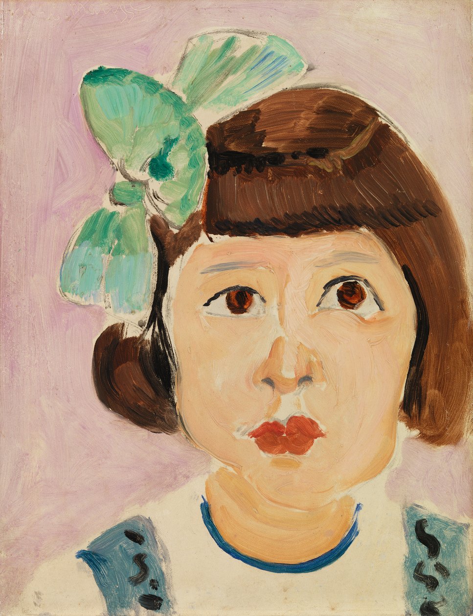 Tête de fillette (Head of a Young Girl) - Henri Matisse