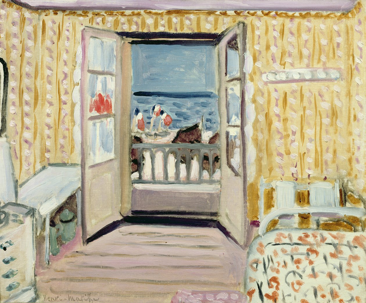 Intérieur, 14 juillet, Etretat - Henri Matisse
