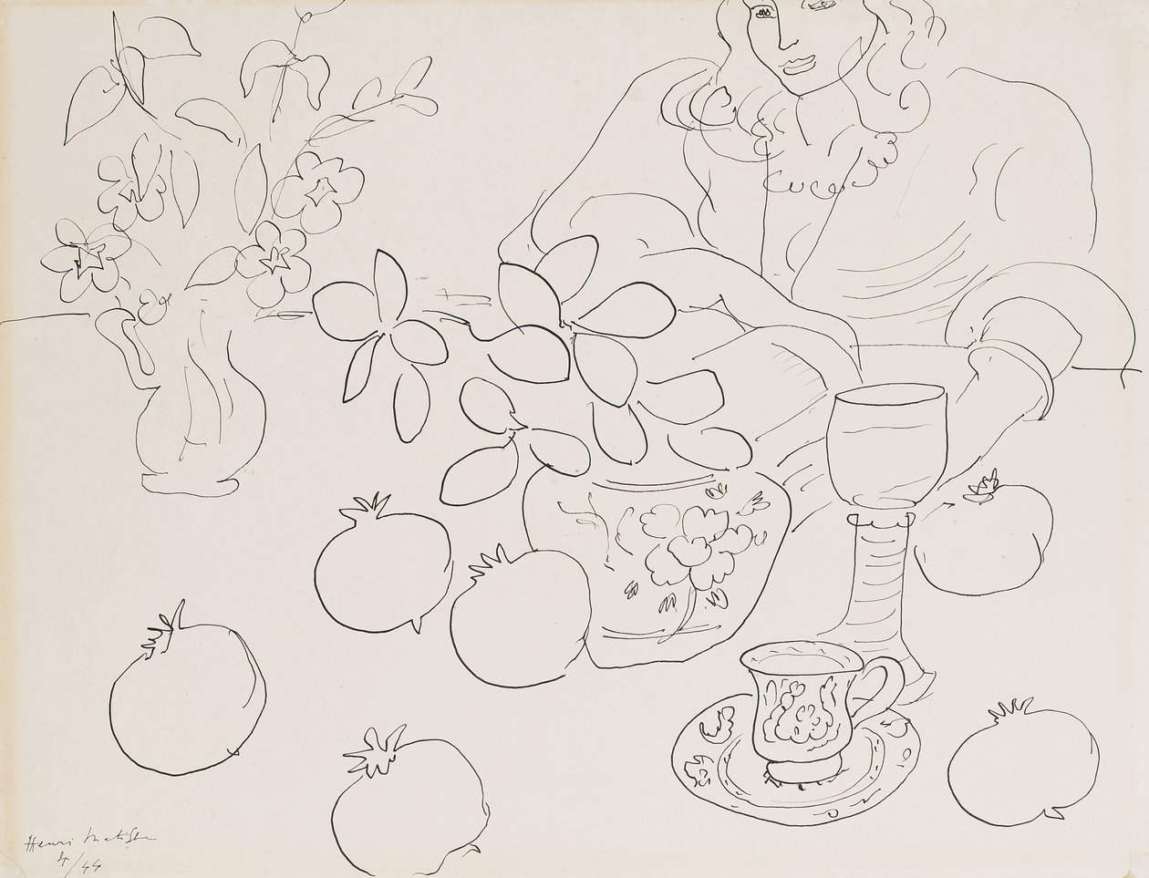 Scène intérieure - Henri Matisse
