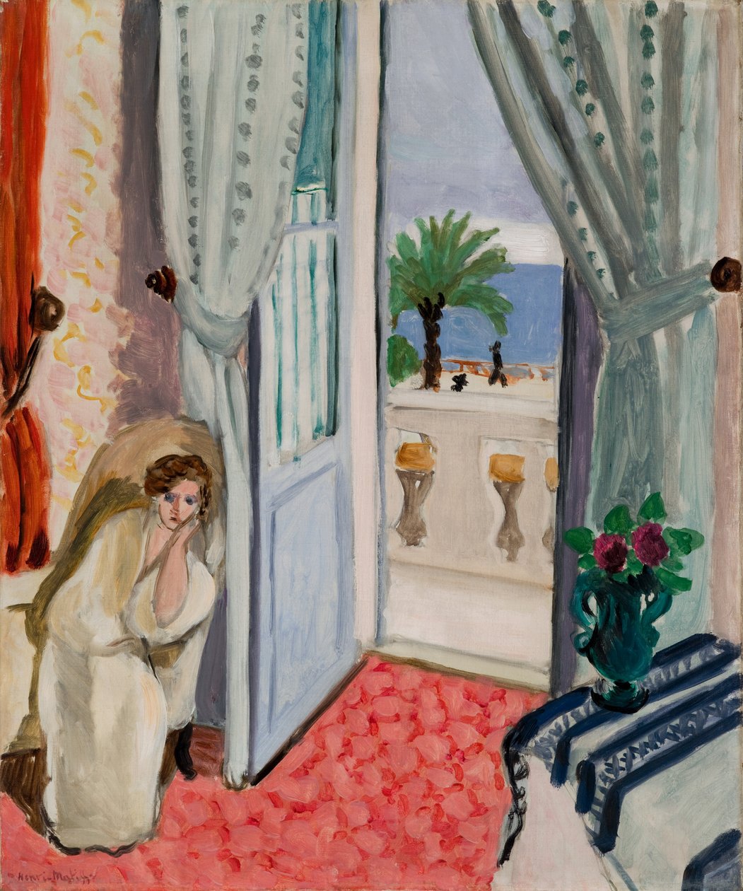 Intérieur à Nice, vers 1919 (huile sur toile) - Henri Matisse