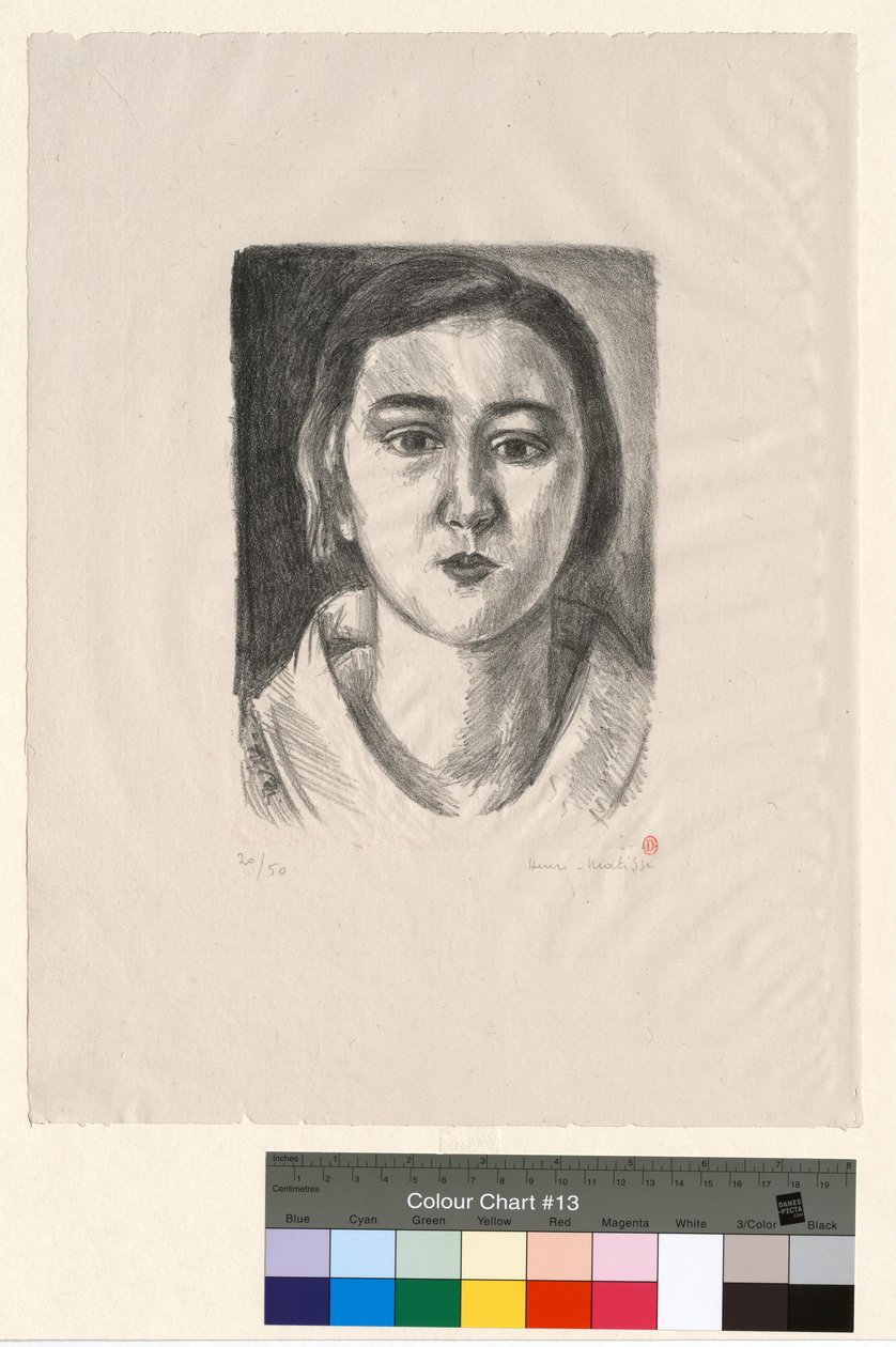 Jeune fille au col d