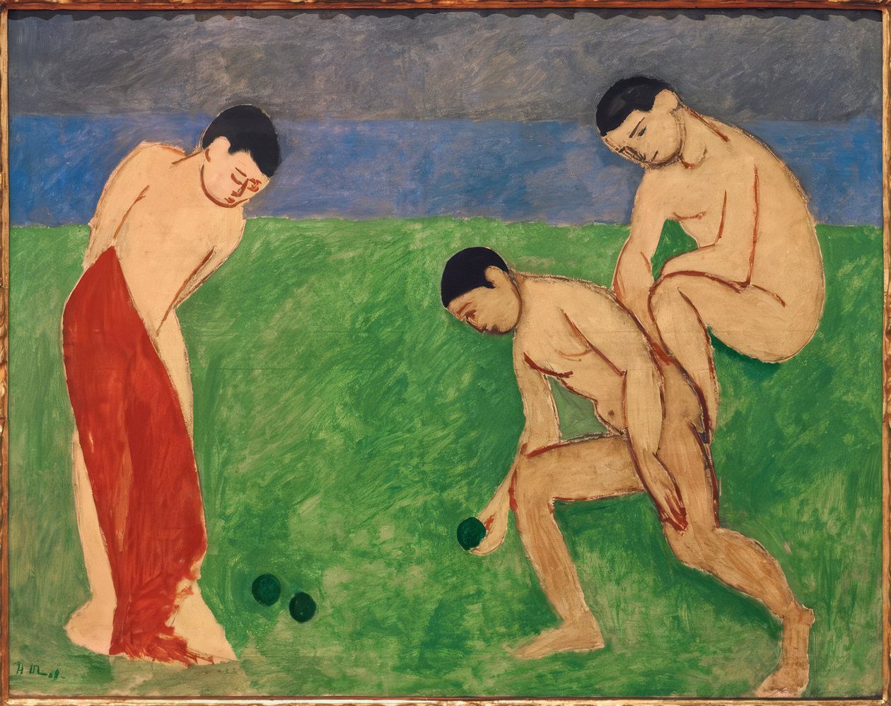 Joueurs de boules (Jeu de balles) - Henri Matisse