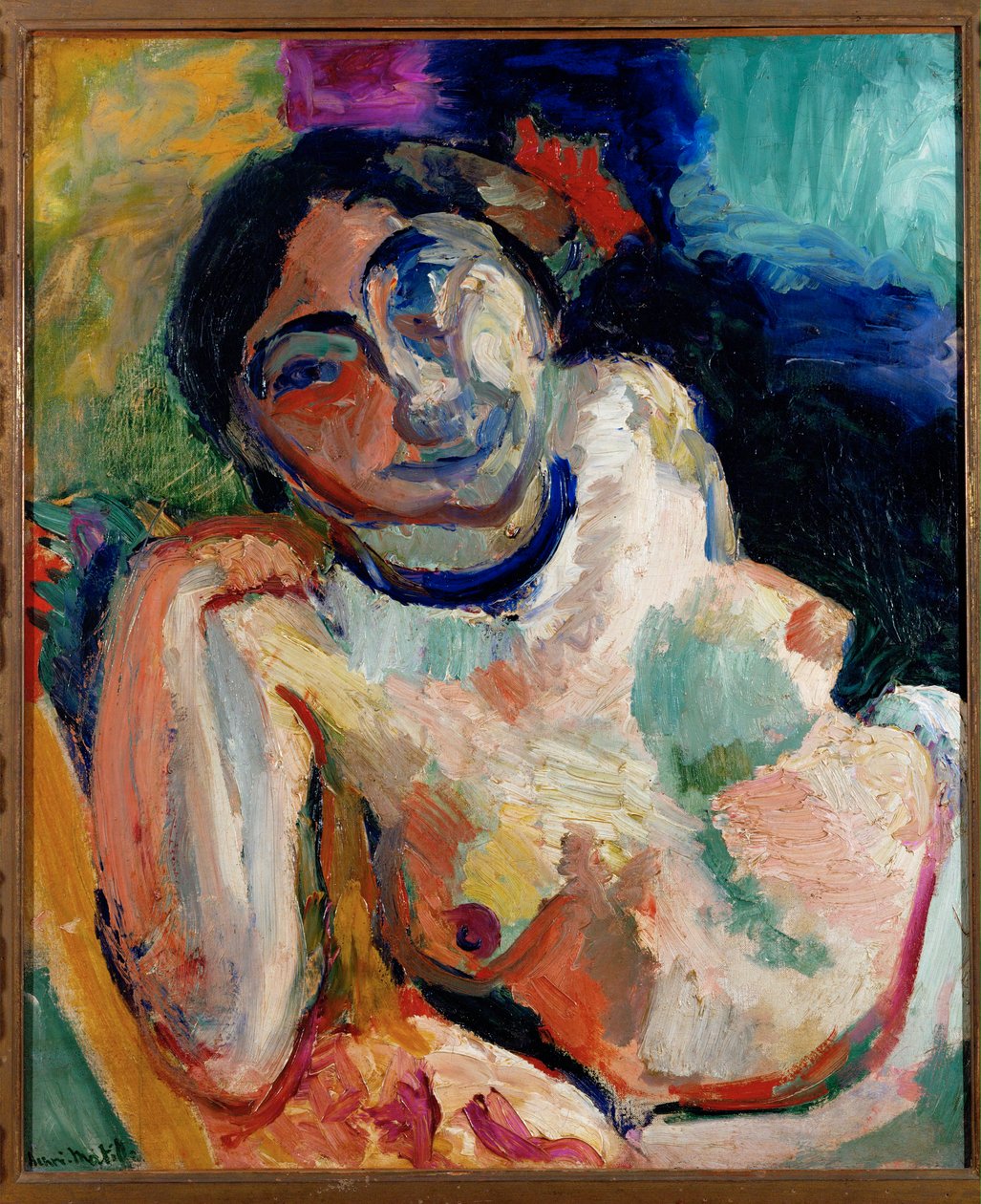 La Gitane (oil on canvas) - Henri Matisse