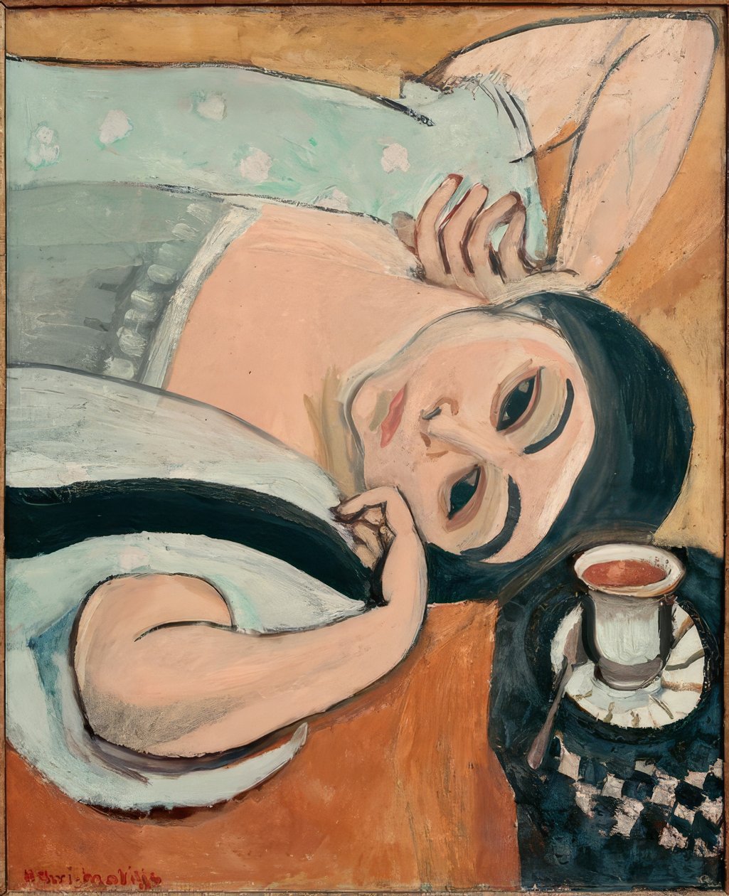 Laurette à la tasse de café - Henri Matisse