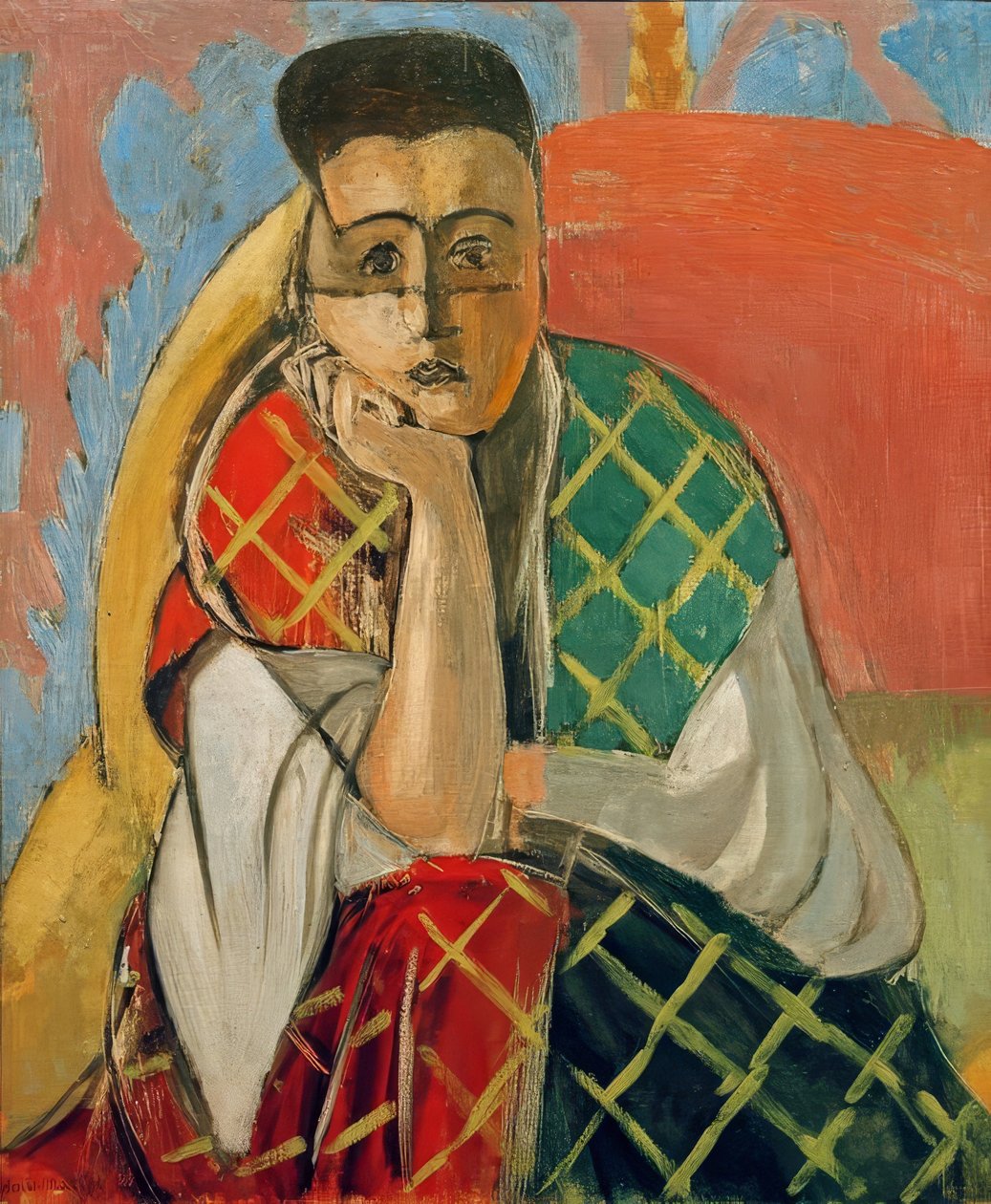 Mademoiselle H.D. Femme à la voilette - Henri Matisse
