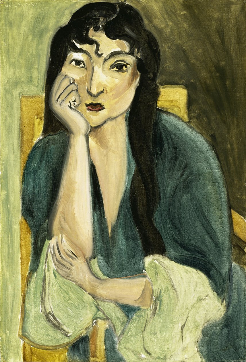 Méditation (Portrait de Lorette), vers 1916 (huile sur toile) - Henri Matisse