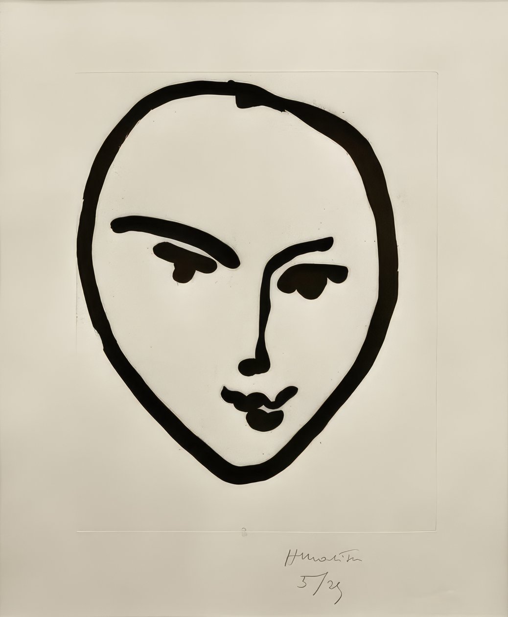 Nadia. Masque souriant - Henri Matisse