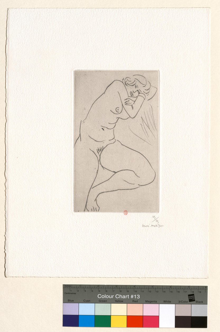 Nu assis, la tête dans les bras - Henri Matisse