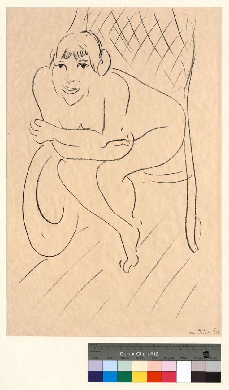 Nu au rocking chair - Henri Matisse