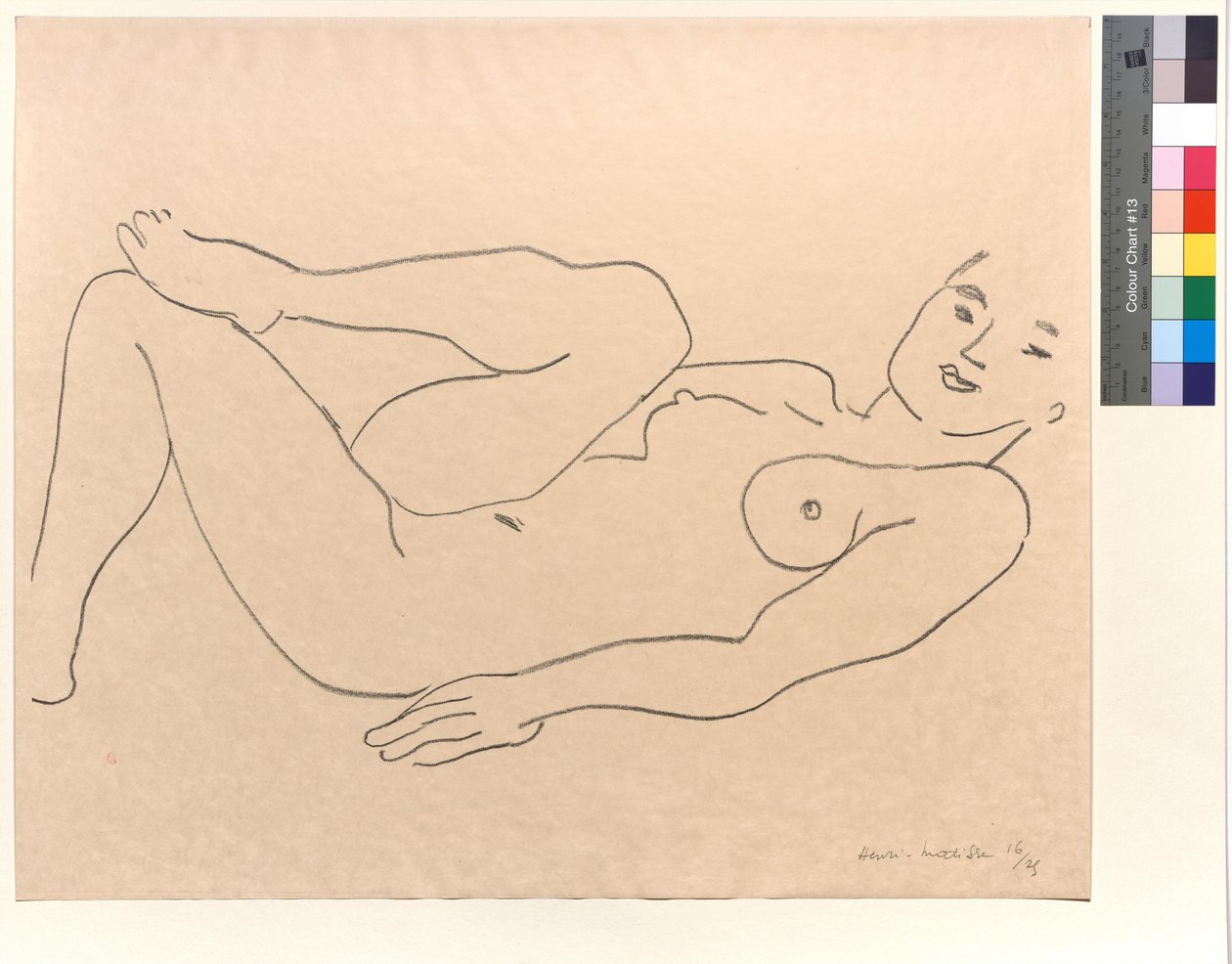 Nu, jambe repliée : Etude de jambes - Henri Matisse