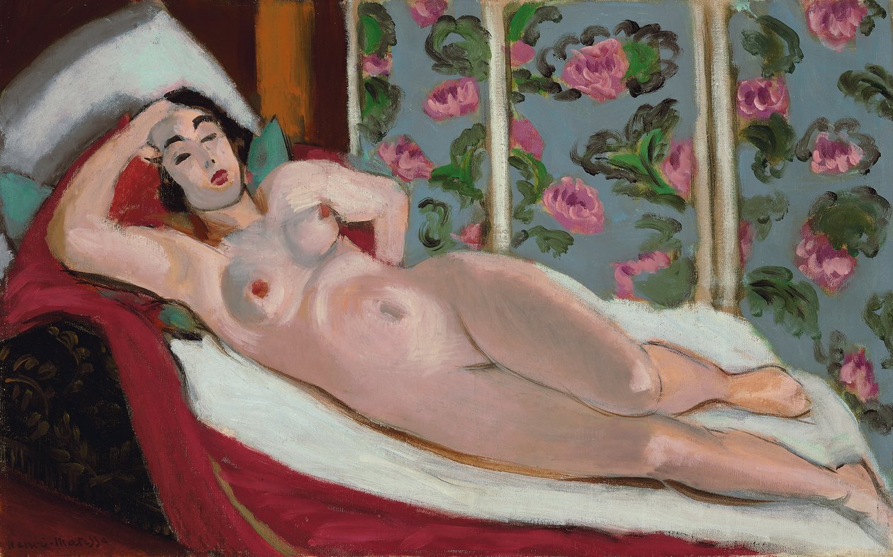 Nu sur une chaise longue - Henri Matisse