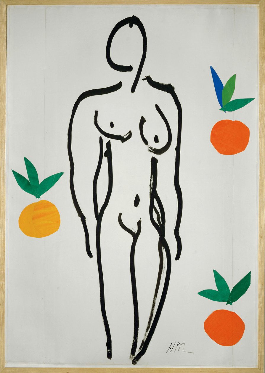 Nu avec des oranges - Henri Matisse