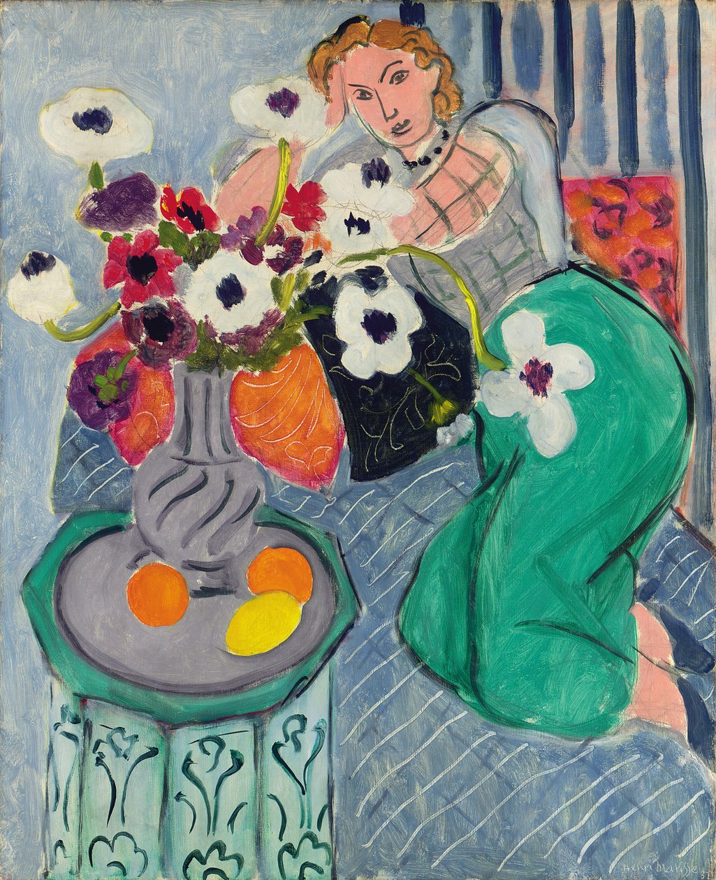 Odalisque, Blue Harmony - Henri Matisse