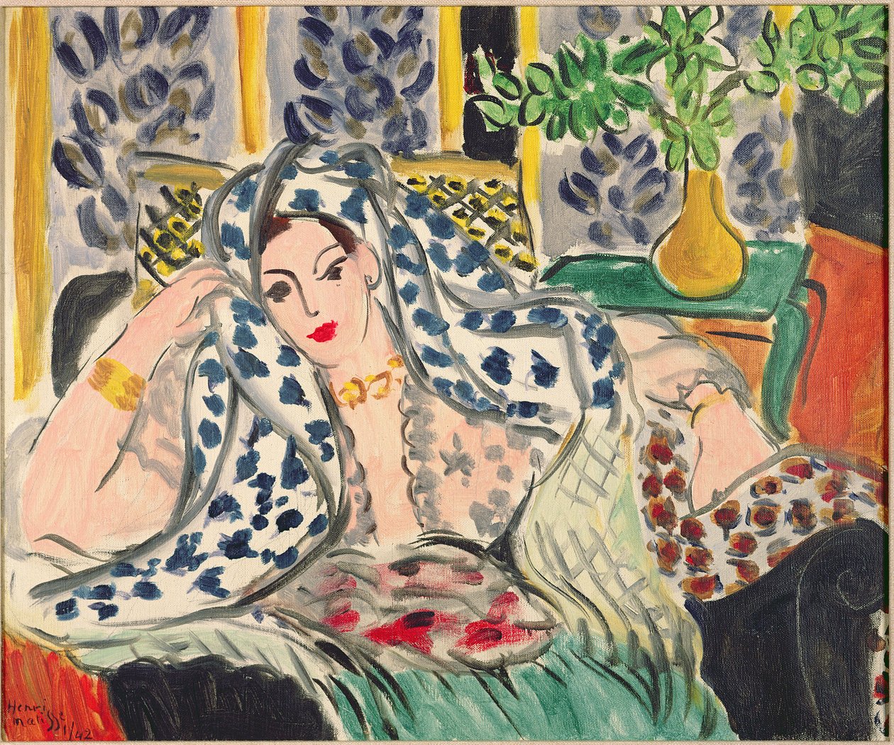 Odalisque au Fautenuil - Henri Matisse