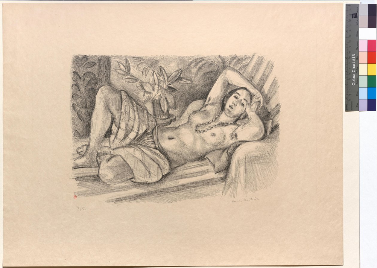 Odalisque au magnolia - Henri Matisse