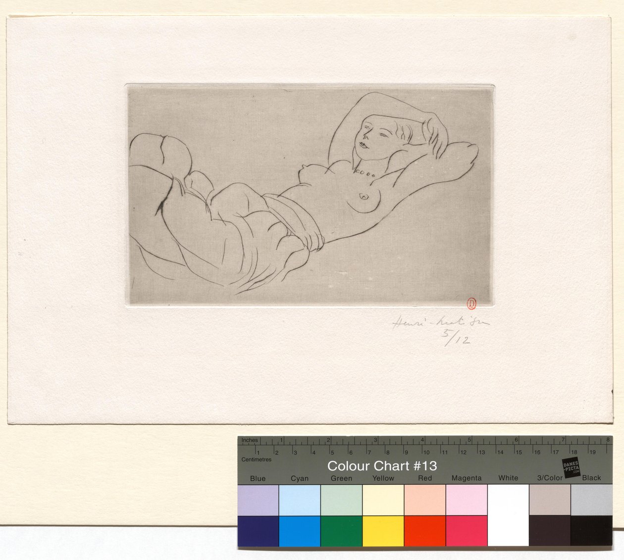 Odalisque couchée - Henri Matisse
