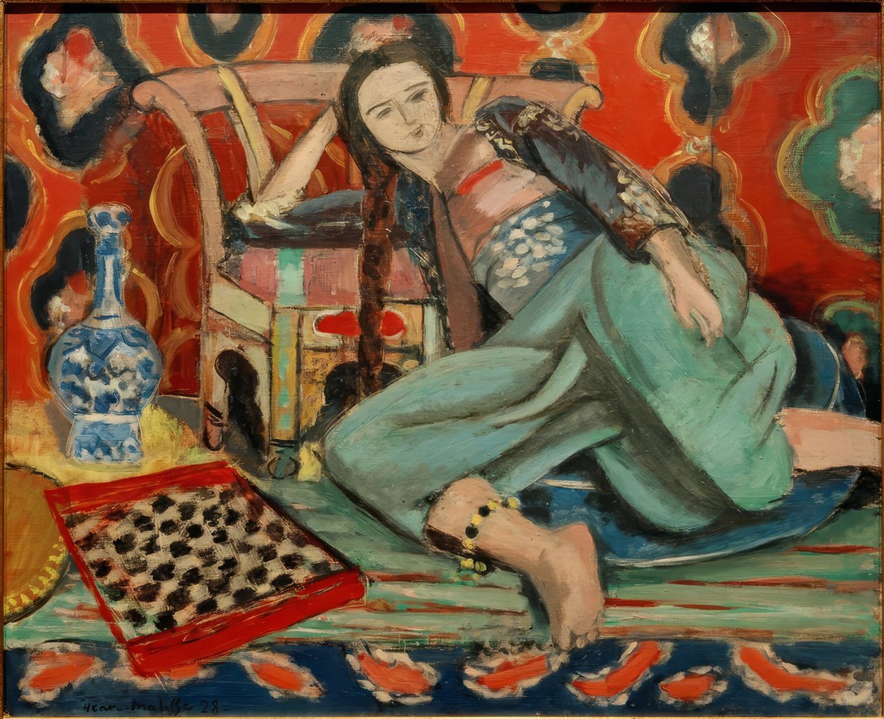 Odalisque dans un fauteuil turc - Henri Matisse