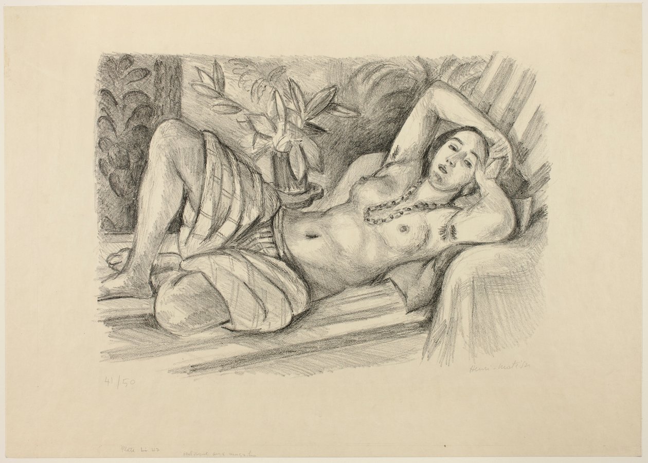 Odalisque au magnolia - Henri Matisse