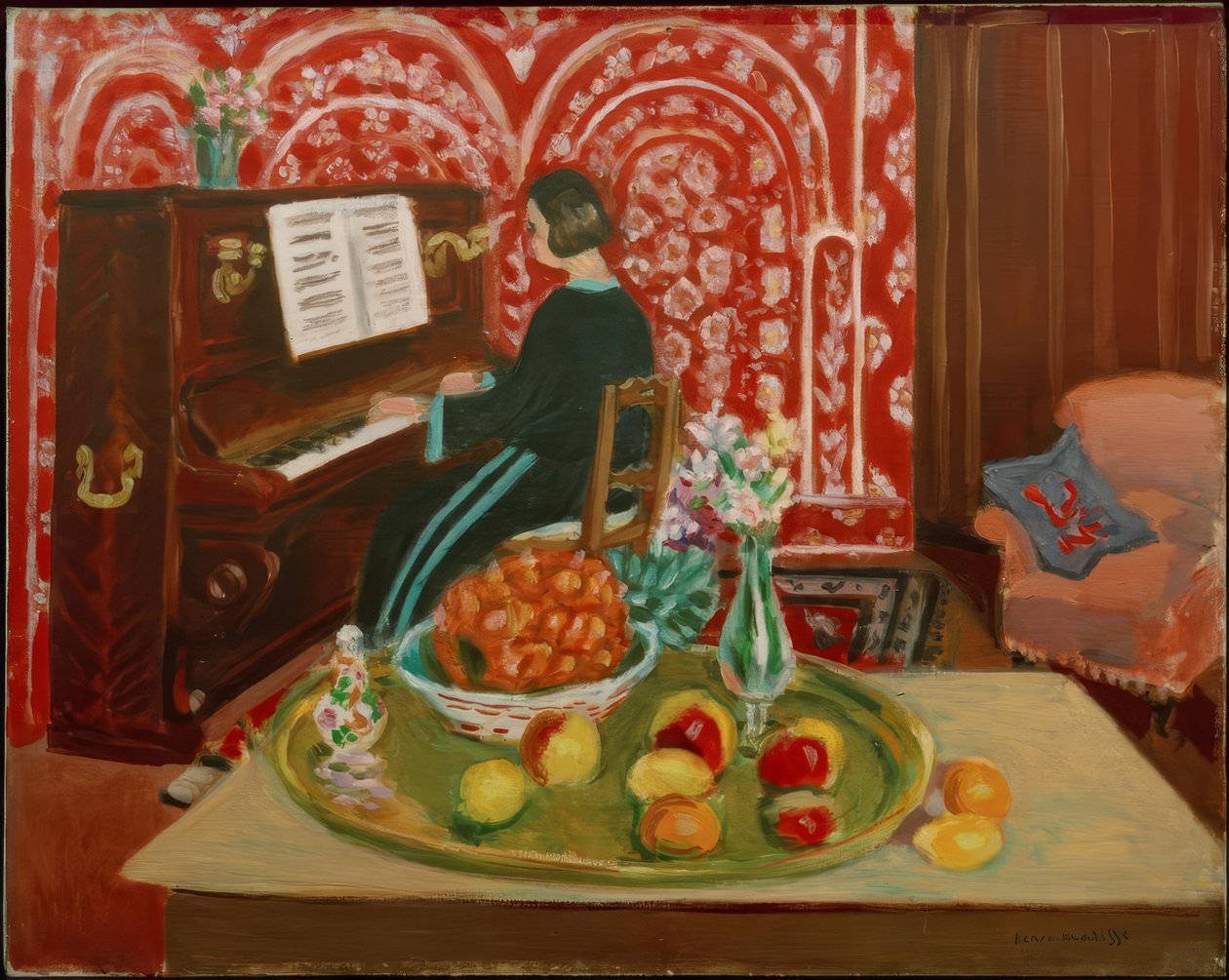 Pianiste et nature morte - Henri Matisse