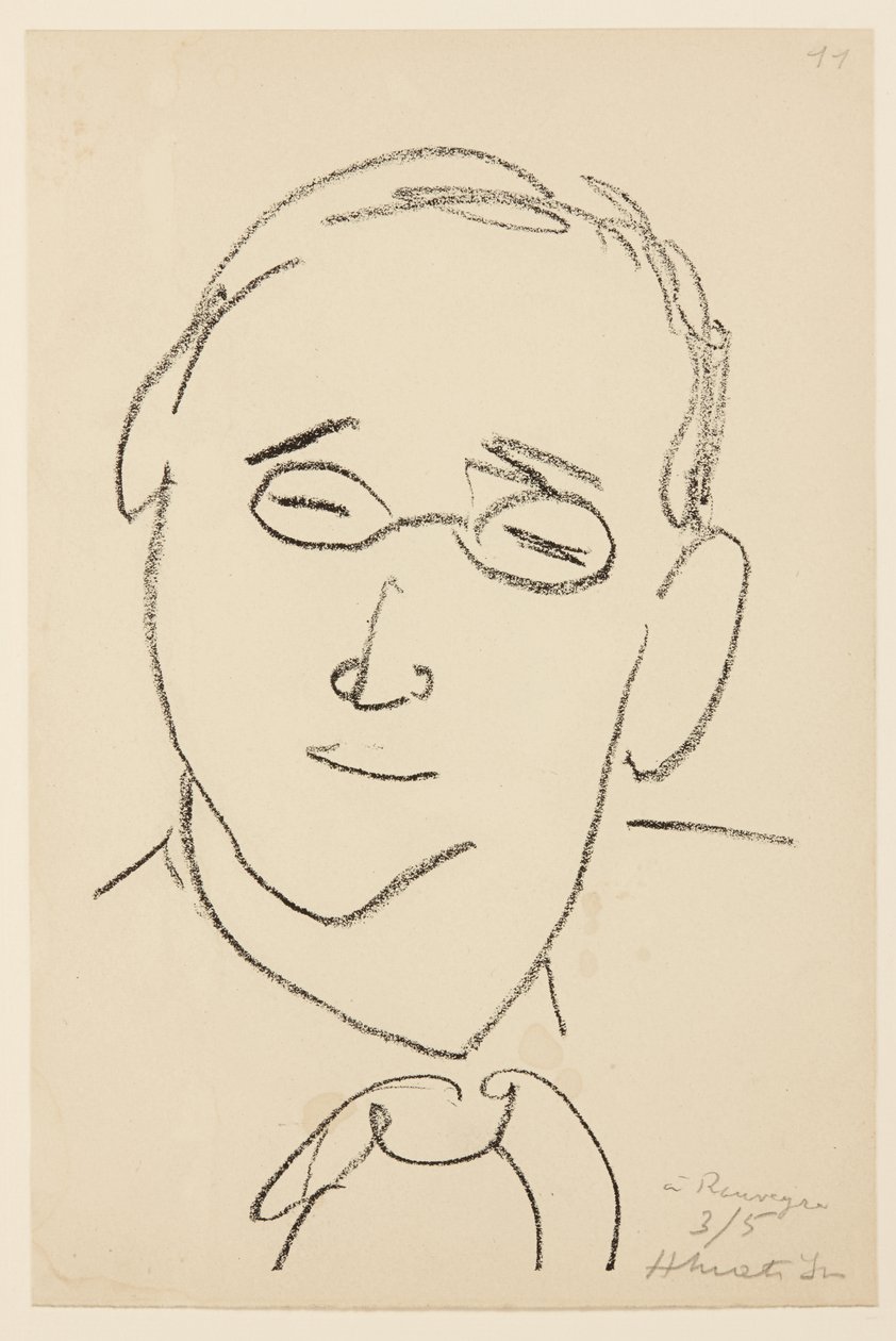 Portrait of Paul Léautaud - Henri Matisse