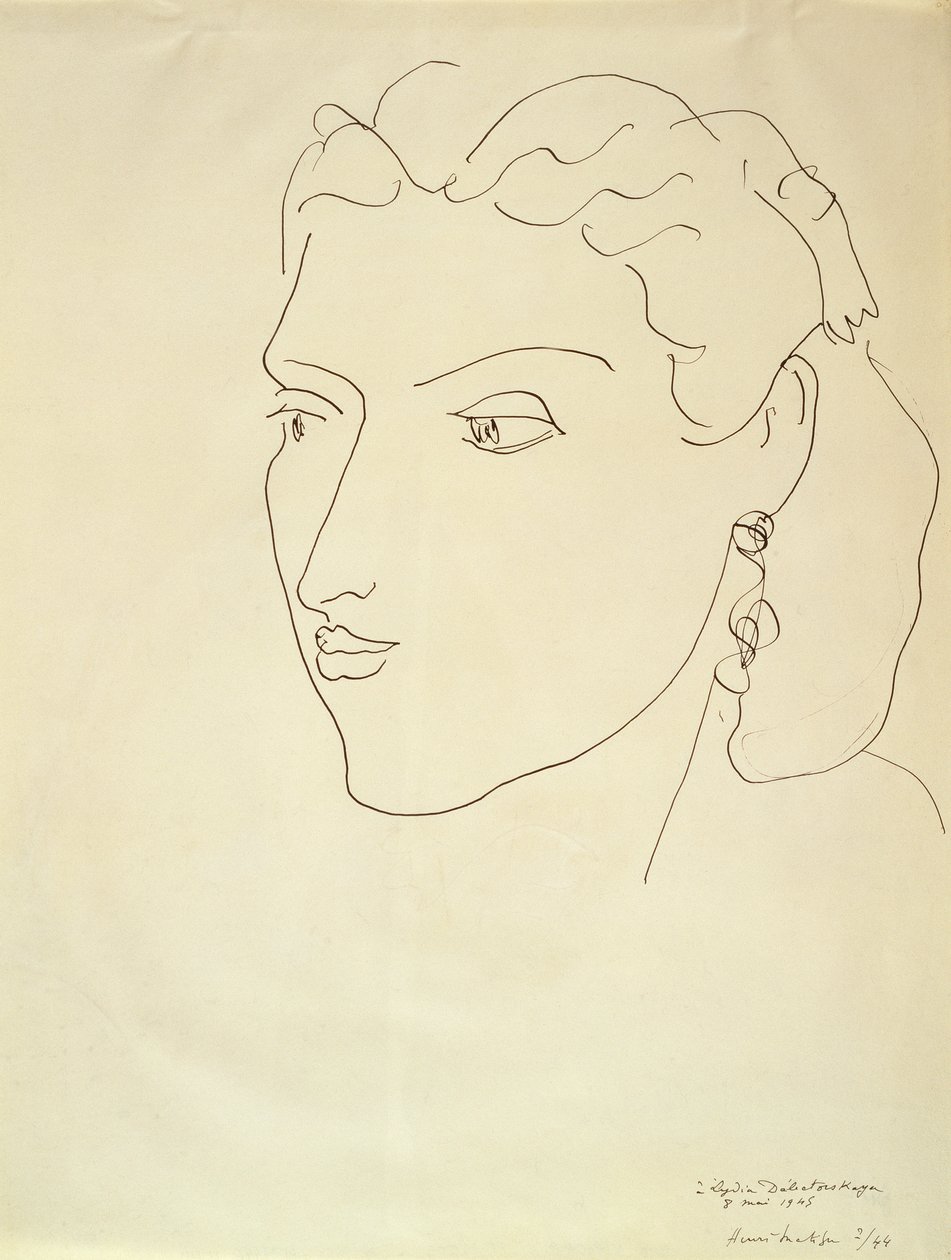 Portrait de femme - Henri Matisse