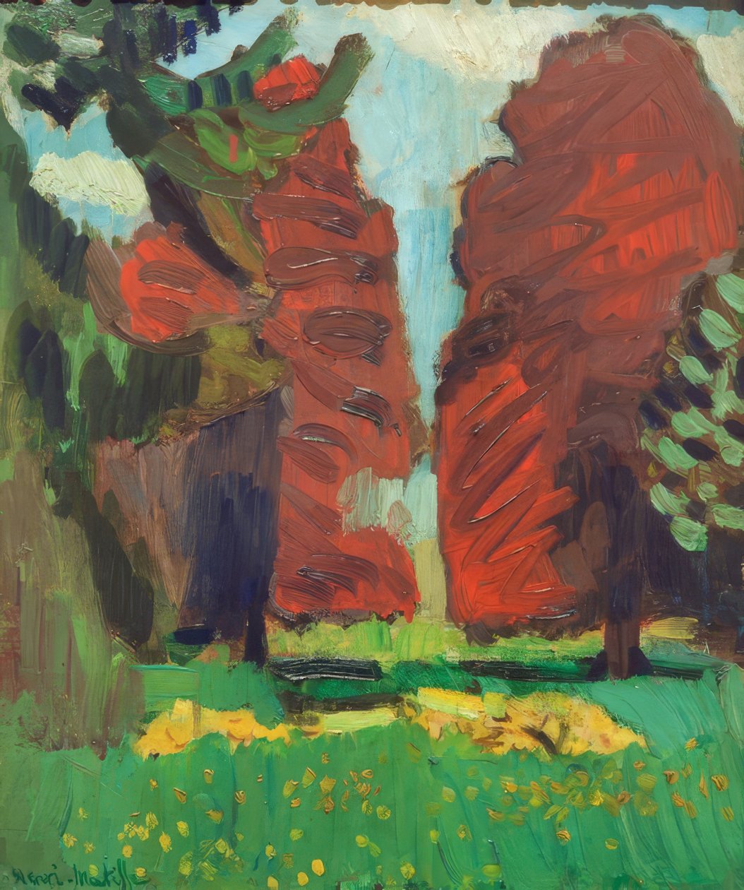 Hêtre pourpre - Henri Matisse