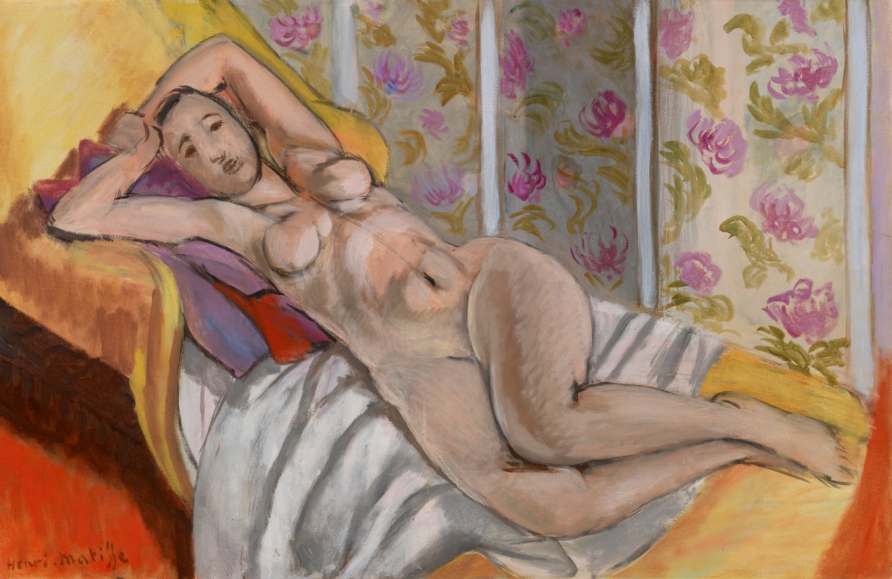 Reclining Nude (Nu couché) - Henri Matisse