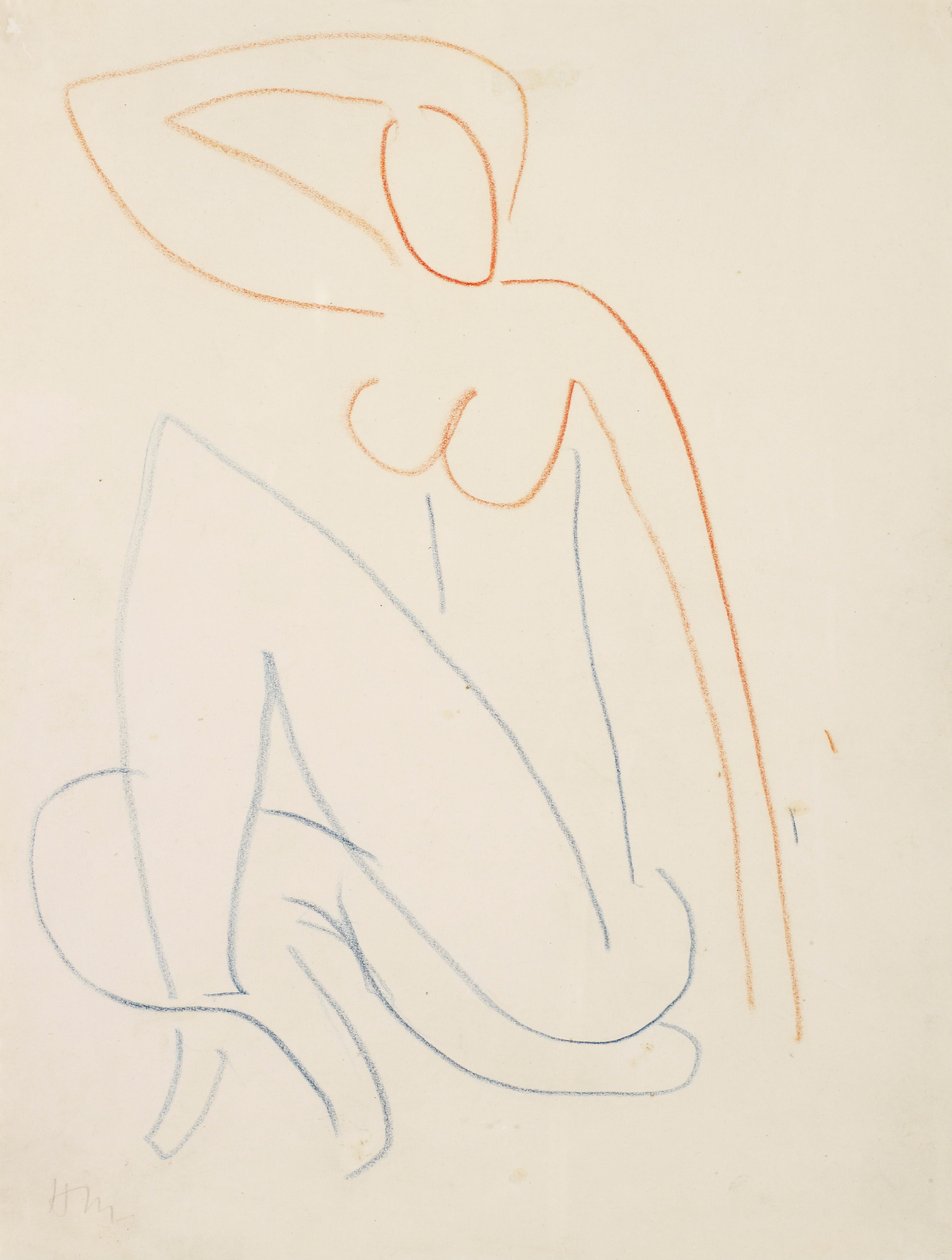 Figure féminine assise - Henri Matisse