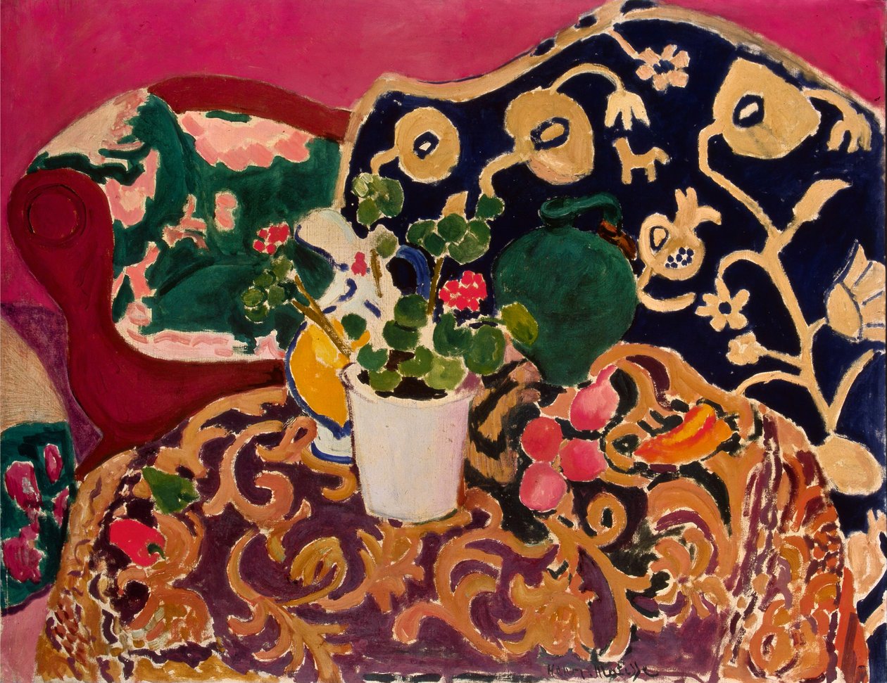 Nature morte espagnole, vers 1910-11 (huile sur toile) - Henri Matisse