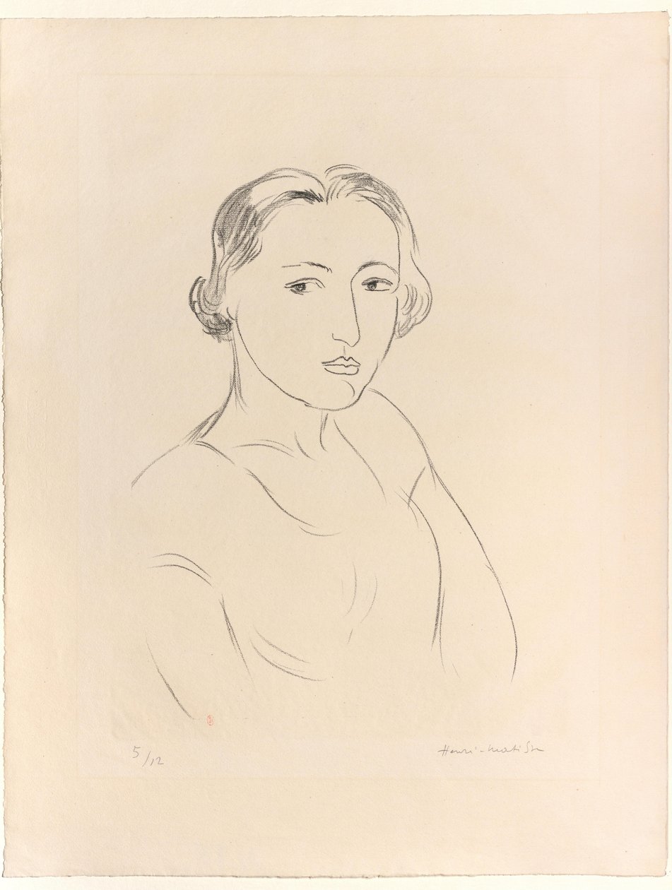 Tête de jeune femme - Henri Matisse
