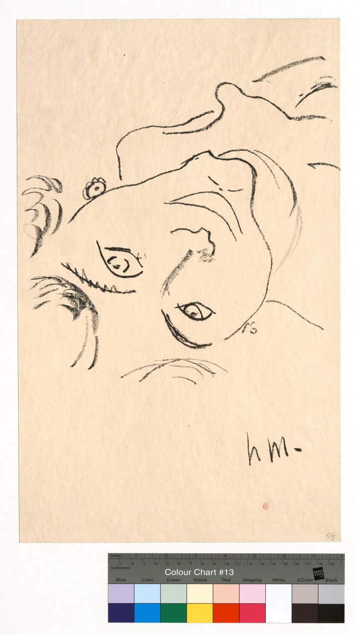 Tête renversée - Henri Matisse