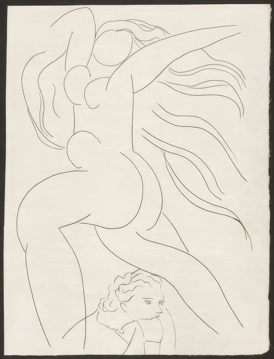 Toast, première assiette des Poésies de Mallarmé - Henri Matisse