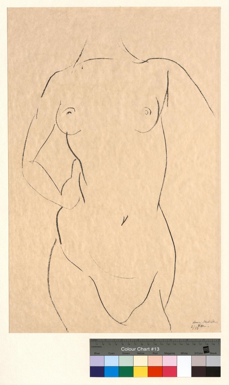 Torse de face - Henri Matisse