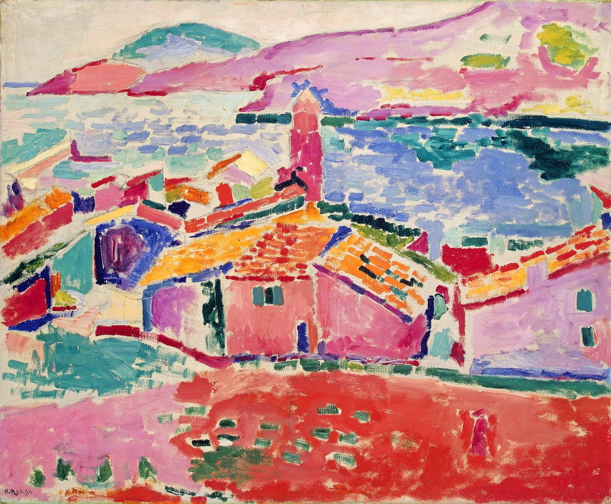 Vue de Collioure, vers 1905 (huile sur toile) - Henri Matisse