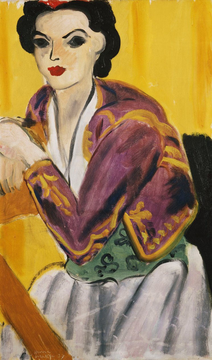 Violet Bolero 1937 (huile sur toile) - Henri Matisse