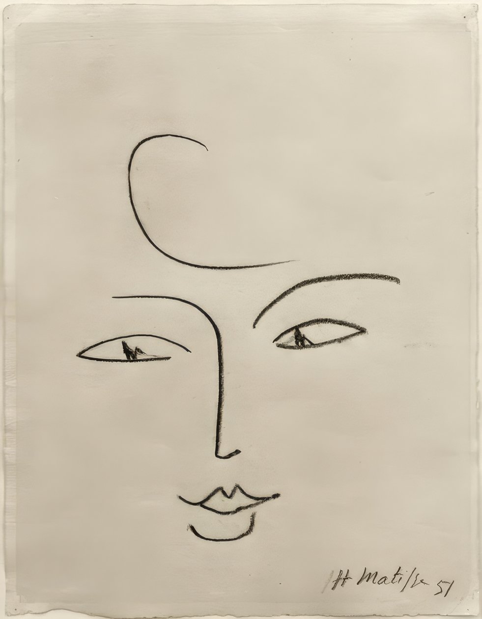 Visage - Henri Matisse