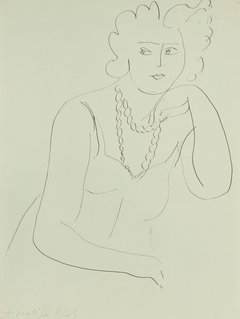 Femme avec collier - Henri Matisse