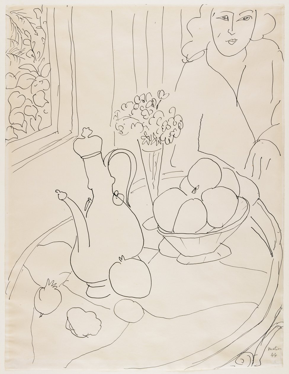 Femme avec nature morte - Henri Matisse