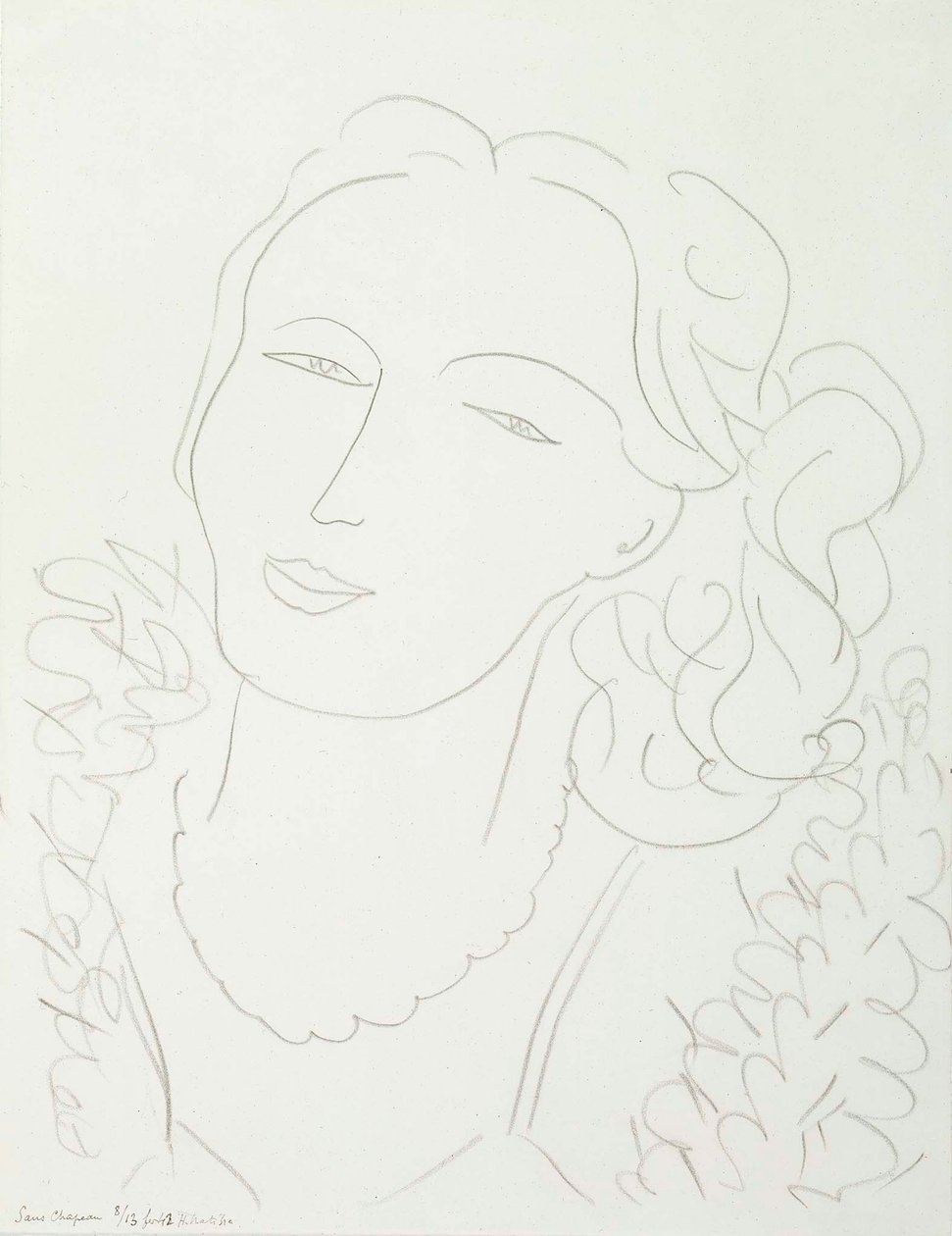 Femme sans chapeau - Henri Matisse