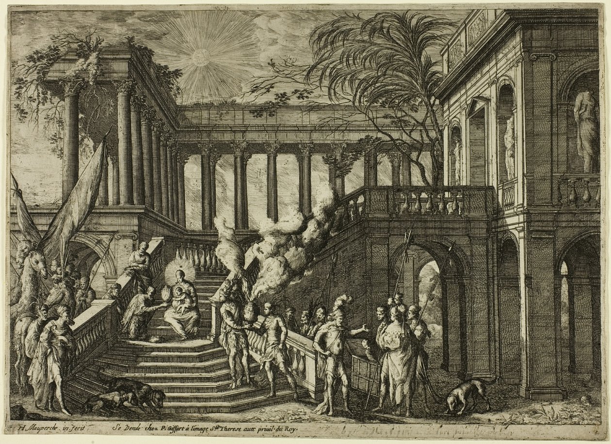 Adoration des Mages - Henri Mauperche