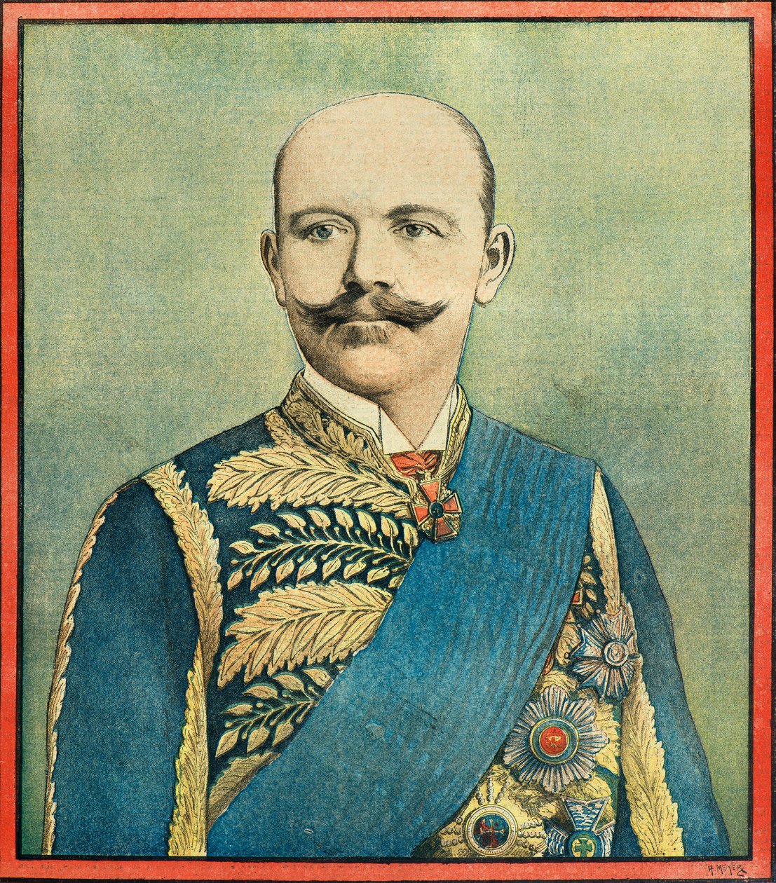 Portrait du comte Mikhail Muraviov - Henri Meyer