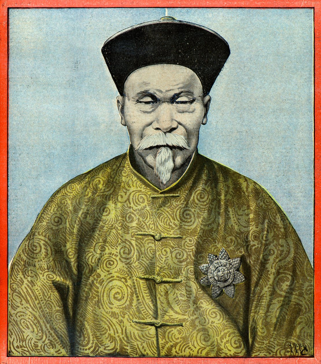 Portrait du vice-roi Li Hung Chang - Henri Meyer
