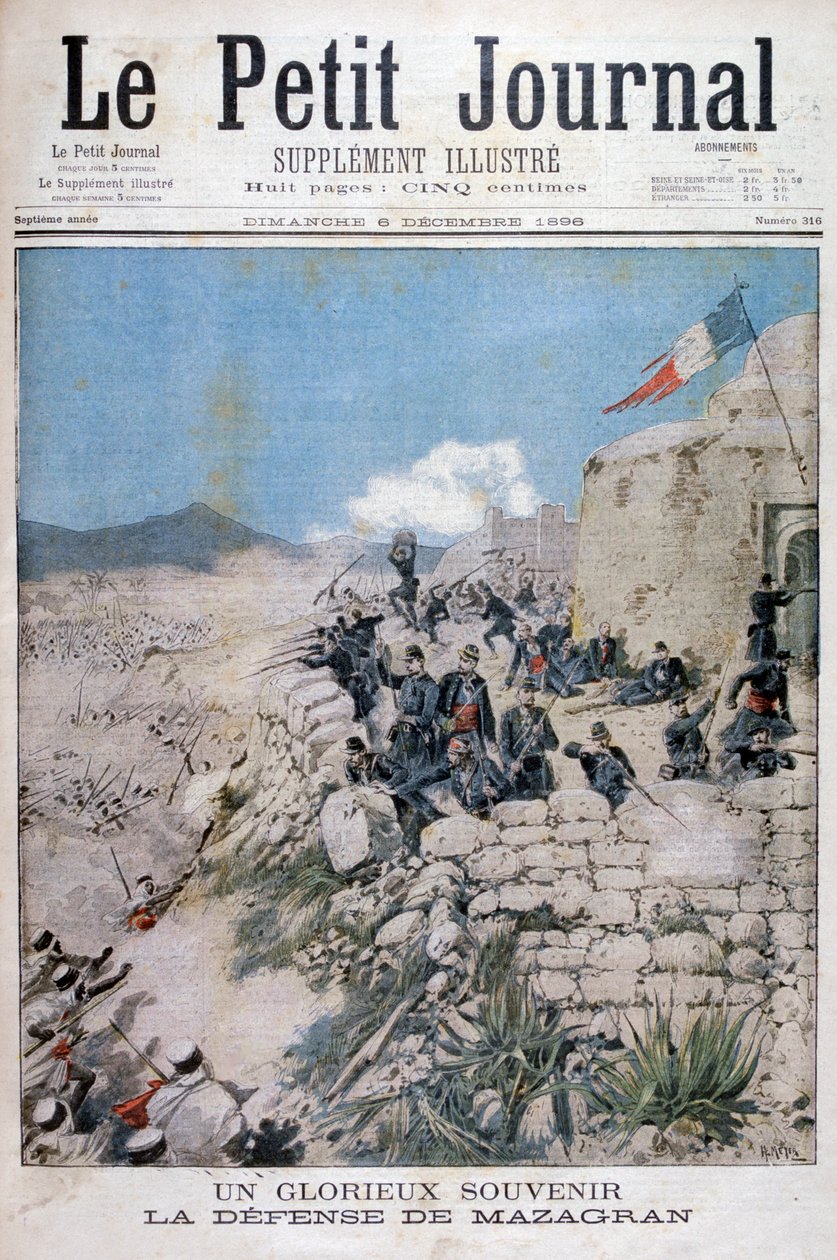 La défense de Mazagran, Algérie, 1896 - Henri Meyer