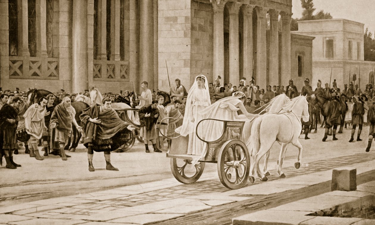 Le passage des Vestales, illustration de 